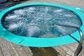 Outdoor Hot tub Royalty Free Stock Photo