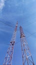 Outdoor Internet Transmitter Antenna Tower