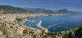 Outdoor island coast shore nautical travel alanya, port, ship, breakwater