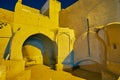 The outdoor kitchen in old Yazd