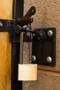 Outdoor Long Handle Lock Royalty Free Stock Photo