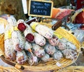 Outdoor Market in France Royalty Free Stock Photo