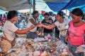 Outdoor Market - Ouanaminthe Haiti Royalty Free Stock Photo
