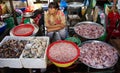 A Local Market in Sa Dec Royalty Free Stock Photo