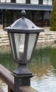 Outdoor metal lantern