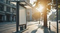 Outdoor mockup containing a billboard