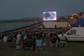 Outdoor movie cinema