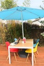 Outdoor office in the garden