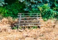 Outdoor Old Bleachers Illustration