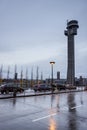 Outdoor of Oslo Gardermoen International Airport Royalty Free Stock Photo