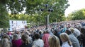 Outdoor Park Theater Stockholm Royalty Free Stock Photo