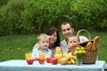 Outdoor picnic