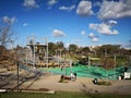 Outdoor playground in Herzliya park, Israel