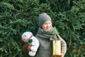 Outdoor portrait of happy and excited little boy Royalty Free Stock Photo