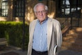 Outdoor portrait of the Spanish writer and historian Jose Alvarez Junco.