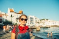 Outdoor portrait of young teenage girl Royalty Free Stock Photo