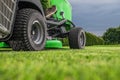 Outdoor Power Equipment Riding Lawn Mower Tractor Royalty Free Stock Photo