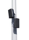 Outdoor public announcement communication system loudspeakers