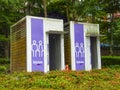 Outdoor public toilets in Taiwan