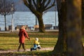 Outdoor recreation in the Salzkammergut during the lockdown in Austria Europe