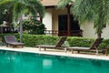Outdoor resort pool