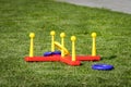 Outdoor ring game Royalty Free Stock Photo