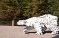 Outdoor sculpture Polar bear