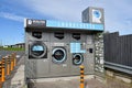 Outdoor self service laundry facilities