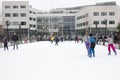 The outdoor skating rink in Randers is used by many people every day