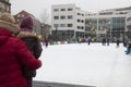 The outdoor skating rink in Randers is used by many people every day
