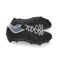 Outdoor soccer cleats shoes on white. 3D illustration Royalty Free Stock Photo