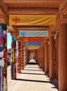 OUTDOOR SOUTHWEST HALLWAY IN SANTA FE