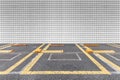 Outdoor space of Paid automatic parking in Japan Royalty Free Stock Photo