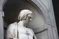 Outdoor statue in the piazzale degli Uffizi, Florence.