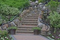 Outdoor Stone Staircase Royalty Free Stock Photo