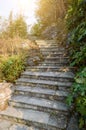 Outdoor Stone Stairs