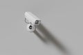 outdoor surveillance camera on a white background