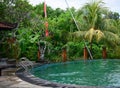 Outdoor swimming pool in Bali, Indonesia