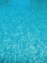 Outdoor swimming pool water surface Royalty Free Stock Photo