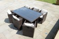 Outdoor table and chairs