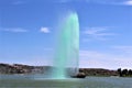 Irish Fountain Fest 2019, Fountain Hills, Maricopa County, Arizona in the United States Royalty Free Stock Photo