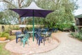 Outdoor Tea Area Royalty Free Stock Photo