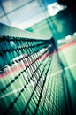 Outdoor Tennis Net Shallow Depth of View