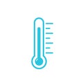 Outdoor thermometer icon.