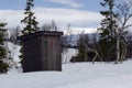 Outdoor toilet