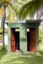 Outdoor toilets big corn island farm nicaragua