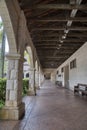 Outdoor vicinity scene of the Roman Catholic church building landscape at Minor Basiclica of St Anne\'s church.