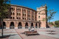 Outdoor view of Bullring of Las Ventas in Madrid Royalty Free Stock Photo