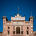 Outdoor view of Bullring of Las Ventas in Madrid Royalty Free Stock Photo