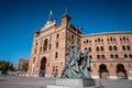 Outdoor view of Bullring of Las Ventas in Madrid Royalty Free Stock Photo